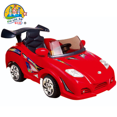 智乐堡611R儿童电动车四轮童车婴儿可坐遥控车男女宝宝玩具车汽车