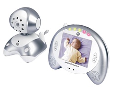 婴儿监视器摩托罗拉mbp35babymonitor分房看护双向通话宝宝监护器