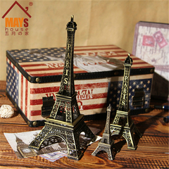 法国巴黎埃菲尔铁塔模型家居摆件 工艺品摄影道具生日礼物小礼品