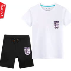 欧洲杯t恤短裤套装 2016法国球衣德国队男短袖英格兰运动半袖半裤
