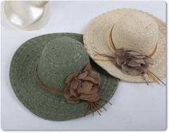 有喜喜 女士帽子 沙滩 太阳帽 遮阳帽 帽子 女 夏季 韩版 M00016