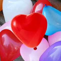 气球婚庆布置套餐婚房装饰Party 韩国气球 结婚用品心形汽球特价