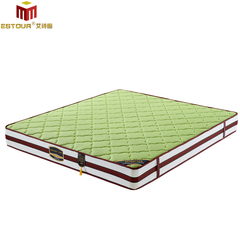 艾诗图精钢弹簧床垫 4D透气布床垫1.5 1.8米可定做天然椰棕床垫
