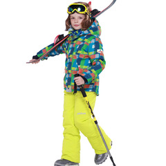 菲比小象正品防寒保暖防风防水儿童滑雪服滑雪衣儿童滑雪服套装