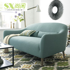 小户型沙发双人三人布艺北欧简约现代可拆洗客厅日式创意沙发组合