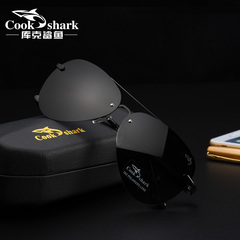 cookshark/库克鲨鱼新款男士户外太阳镜偏光镜墨镜驾驶镜钓鱼镜