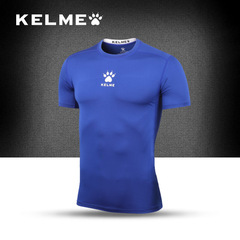 夏季KELME/卡尔美男运动跑步运动紧身衣健身服房超人短袖T恤