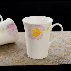 包邮陶瓷马克杯创意骨瓷情侣水杯大容量杯子牛奶杯咖啡杯办公茶杯