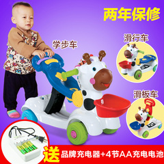 婴幼儿童学步车7-18个月宝宝多功能手推车带音乐防侧翻滑行车礼物