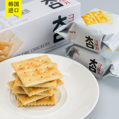【韩国零食】韩国进口CROWN可瑞安可拉奥太口原味苏打饼干零食