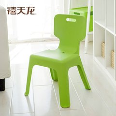 禧天龙彩色塑料儿童学生椅学习椅子餐椅小凳子防滑加厚结实安全