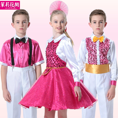 茉莉花开-新款儿童合唱服六一少儿演出中学生小学生表演服装玫H27