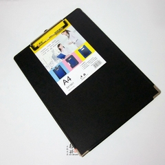 树新SX1801平板夹文件夹 写字板 强力板夹 包皮面板夹 黑色