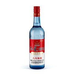 北京红星二锅头八年陈酿53度750ml*12瓶 整箱 红星蓝瓶二锅头8年