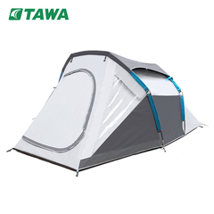 德国TAWA帐篷户外2人-3人-4人家庭自驾游四季帐防风防雨露营套装