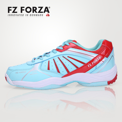 2016新款丹麦FZ FORZA专业羽毛球鞋女 儿童鞋女款运动鞋透气减震