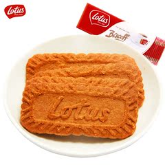 lotus和情缤咖时 比利时进口焦糖味饼干312.5g 零食 休闲食品