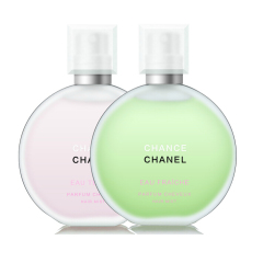 Chanel/香奈儿清新粉色/绿色/橙色邂逅柔情发香喷雾 35ml黄色经典