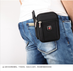 瑞士军刀男士穿皮带手机腰包 三星 iphone6 5.5寸4.7寸手机套挂包