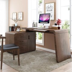 简约现代小户型家用台式电脑桌办公桌卧室书桌写字桌写字台带抽屉
