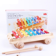 日本森林儿童八音阶手敲琴婴幼儿音乐玩具男女宝宝1-2-3岁小木琴