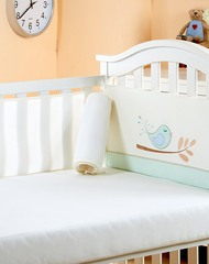 12萌宝----3D透气婴幼儿床围四件套彩棉加厚卡通图案床围