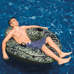 INTEX浮排漂浮床水上漂流冲浪躺椅充气坐骑游泳圈水上装备用床