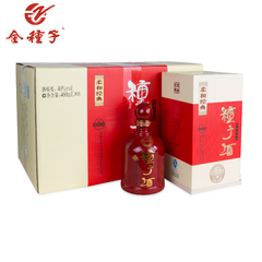 安徽 金种子白酒 柔和红经典 浓香型6瓶整箱礼盒