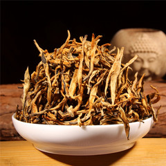 云南滇红茶叶特级大金芽蜜香红茶散装全单芽制作100克特价包邮