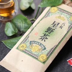 日本进口冲饮品 丸岛园 八女星野茶煎茶绿茶叶冲泡热饮 50g 175