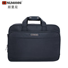 numanni 男包商务旅行包公文包单肩包可扩展容量手提包大容量大包