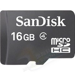 原厂 原装 SanDisk 16GB 手机 U盘 GPS导航仪 TF内存卡