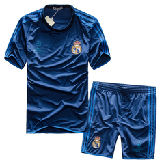 皇马 球衣 短袖足球服套装 足球队服 足球训练服 短袖套装包邮