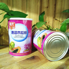 春光速溶木瓜粉400g/罐 海南特产食品 营养美白代餐粉可配葛根粉