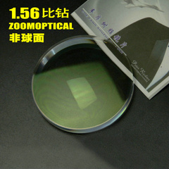 比钻-1.56-超薄金刚膜防紫外线防辐射防疲劳近视非球面树脂眼镜片