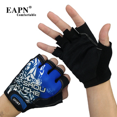 EAPN运动骑行防滑手套薄款韩版露指男女户外开车战术健身半指手套