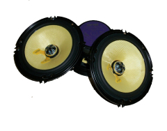 歌乐6.5寸4欧姆同轴汽车喇叭带丝膜高音头玻纤盆汽车音响改装