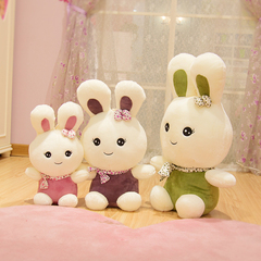 毛绒玩具兔子布娃娃胭脂兔小白兔兔公仔玩偶女生情人节生日礼物