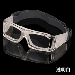 新款专业篮球眼镜架 足球户外运动护目眼镜 宽视野透气款可配近视