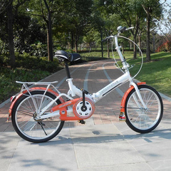 正品！上海凤凰车件20寸折叠车普通单车儿童车女式16寸便携自行车