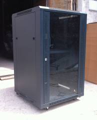服务器网络机柜 4F威龙 钢化玻璃后网门 1.6米32U 1600*600*900mm