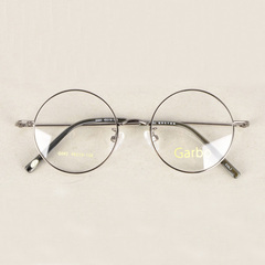 高宝超轻复古圆框眼镜  近视眼镜框 平光装饰眼镜男女款眼镜潮063