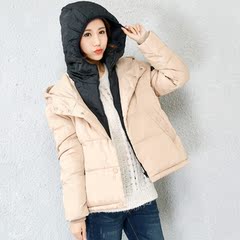 2016新款冬季品牌羽绒棉服女款加厚 韩版宽松大码冬装外套