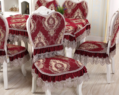 简欧现代餐桌布椅垫椅套套装 欧式加大椅子套茶几圆桌布布艺特价