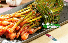 特价东北延边特产朝鲜族辣白菜韩国泡菜韩式泡菜小葱泡菜500g