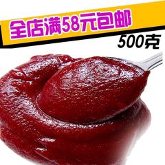 热卖东北延边特产朝鲜族辣椒酱炒年糕酱拌饭酱韩国式辣酱一斤500g