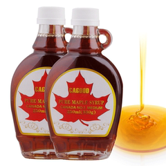 加拿大原装进口枫叶糖浆正品原味即食枫糖浆a级250ML咖啡奶茶原料