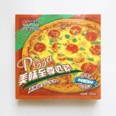 元盛食品 美味至尊匹萨 成品披萨 190g/盒 微波烤箱披萨