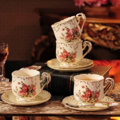 咖啡杯套装欧式茶具咖啡具英式下午茶茶壶茶杯杯子陶瓷杯具