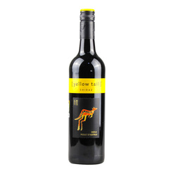 澳洲红酒 澳大利亚原瓶进口红酒 黄尾袋鼠西拉干红葡萄酒 750m